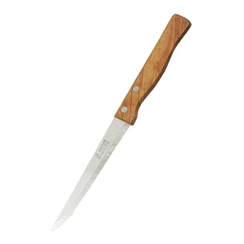 Marietti 421.00 SPELUCCHINO Gemüsemesser mit Genietetem Holzgriff, 11 cm Glatte Klinge von Marietti