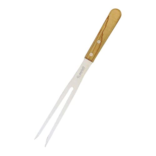 Marietti 493.00 FORCHETTONE Tranchiergabel mit Genietetem Holzgriff, 21 cm Klingenlänge Marietti 493.00 FORCHETTONE Tranchiergabel mit Genietetem Holzgriff, 21 cm Klingenlänge von Marietti