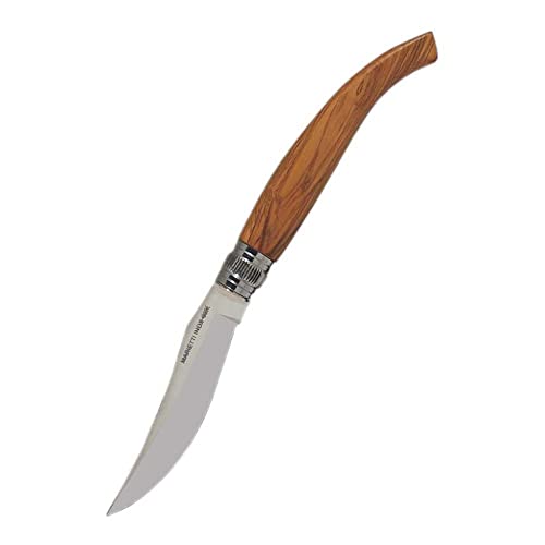 Marietti TO10UL OCCITANO Traditionelles Messer mit Jutebeutel, 10,5 cm Glatte Klinge von Marietti