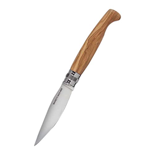 Marietti TS09UL PATTADA Traditionelles Messer mit Jutebeutel, 9 cm Glatte Klinge von Marietti