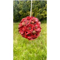 Keramik Dekokugel Mohnblüte Keramik Dekokugel Mohnblüte von Marifalk