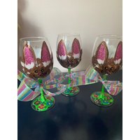 Osterhasen Weingläser von MarigoldsMessage