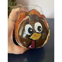 Thanksgiving Türkei Glas von MarigoldsMessage