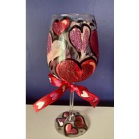 Valentine Love Herz Glas Valentine Love Herz Glas von MarigoldsMessage