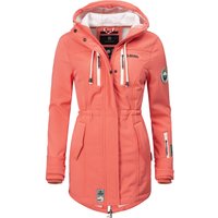 Marikoo Funktionsmantel "Zimtzicke" Wasserdichter Softshell Parka mit Kapuze von Marikoo