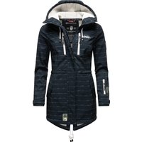 Marikoo Funktionsmantel "Zimtzicke" Wasserdichter Softshell Parka mit Kapuze von Marikoo