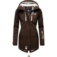 Marikoo Funktionsmantel "Zimtzicke" Wasserdichter Softshell Parka mit Kapuze Marikoo Funktionsmantel "Zimtzicke" Wasserdichter Softshell Parka mit Kapuze von Marikoo