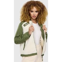 Marikoo Outdoorjacke "Sayoo", mit flauschigem Teddyfell von Marikoo