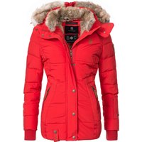 Marikoo Winterjacke "Nekoo" mit Kapuze stylische Damen Steppjacke mit großer Kapuze von Marikoo