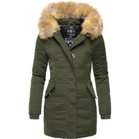 Marikoo Wintermantel "Karmaa" edler Parka mit Kunstfellkapuze Marikoo Wintermantel "Karmaa" edler Parka mit Kunstfellkapuze von Marikoo