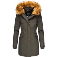 Marikoo Wintermantel "Karmaa-Prc" edler Parka mit Kunstfellkapuze Marikoo Wintermantel "Karmaa-Prc" edler Parka mit Kunstfellkapuze von Marikoo
