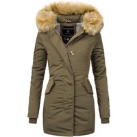 Marikoo Wintermantel "Karmaa" edler Parka mit Kunstfellkapuze Marikoo Wintermantel "Karmaa" edler Parka mit Kunstfellkapuze von Marikoo