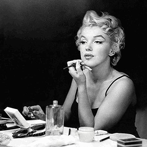 Marilyn Monroe Leinwanddruck, Polyester, Mehrfarbig, 40 x 40 cm von Marilyn Monroe
