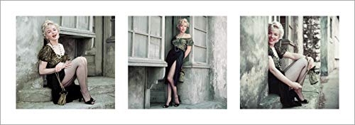 Marilyn Monroe PPR67085 Kunstdrucke, Mehrfarbig, 33 x 95 cm von Marilyn Monroe