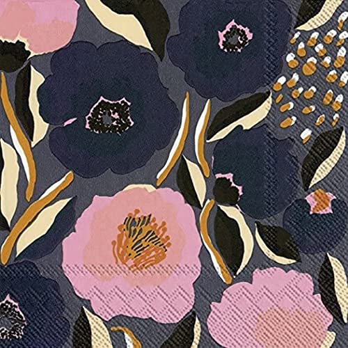 IHR Marimekko Papierservietten, Rosarium, 33 cm, quadratisch, 3-lagig, 20 Stück von Marimekko