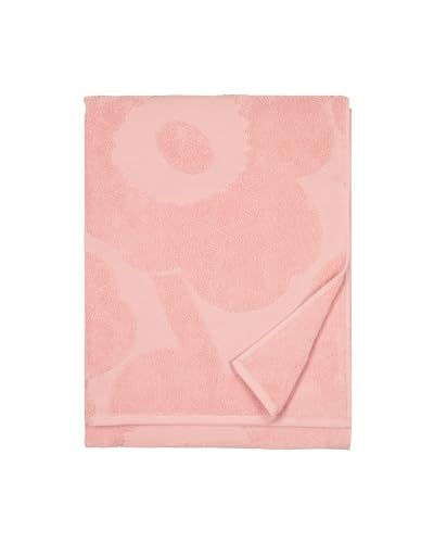 Marimekko Unikko Bath Towel 70 x 150 cm - pink, Powder von Marimekko