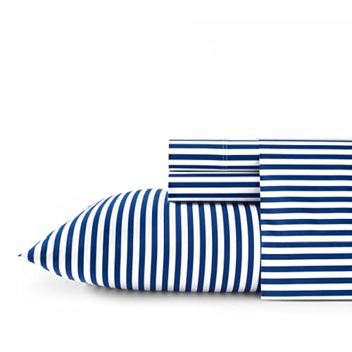 MARIMEKKO - Bettwäsche, Baumwollperkal-Bettwäsche-Set, knackige und Coole Wohnkultur (AJO Blue, Full) von Marimekko