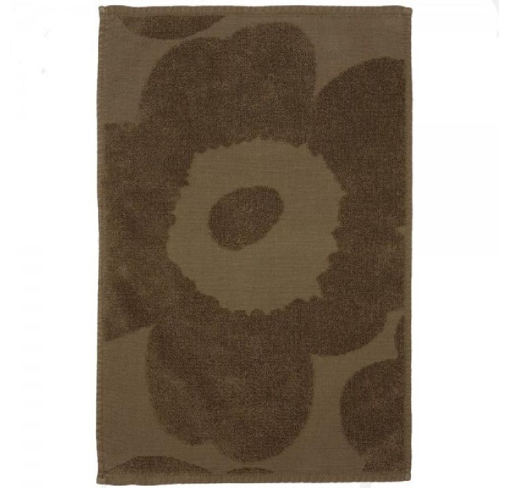 Marimekko Badetücher Gästehandtuch Unikko Dark Sand von Marimekko