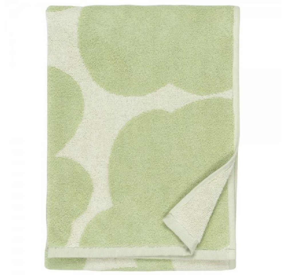 Marimekko Badetücher Handtuch Unikko Off White / Sage (50x70cm) von Marimekko