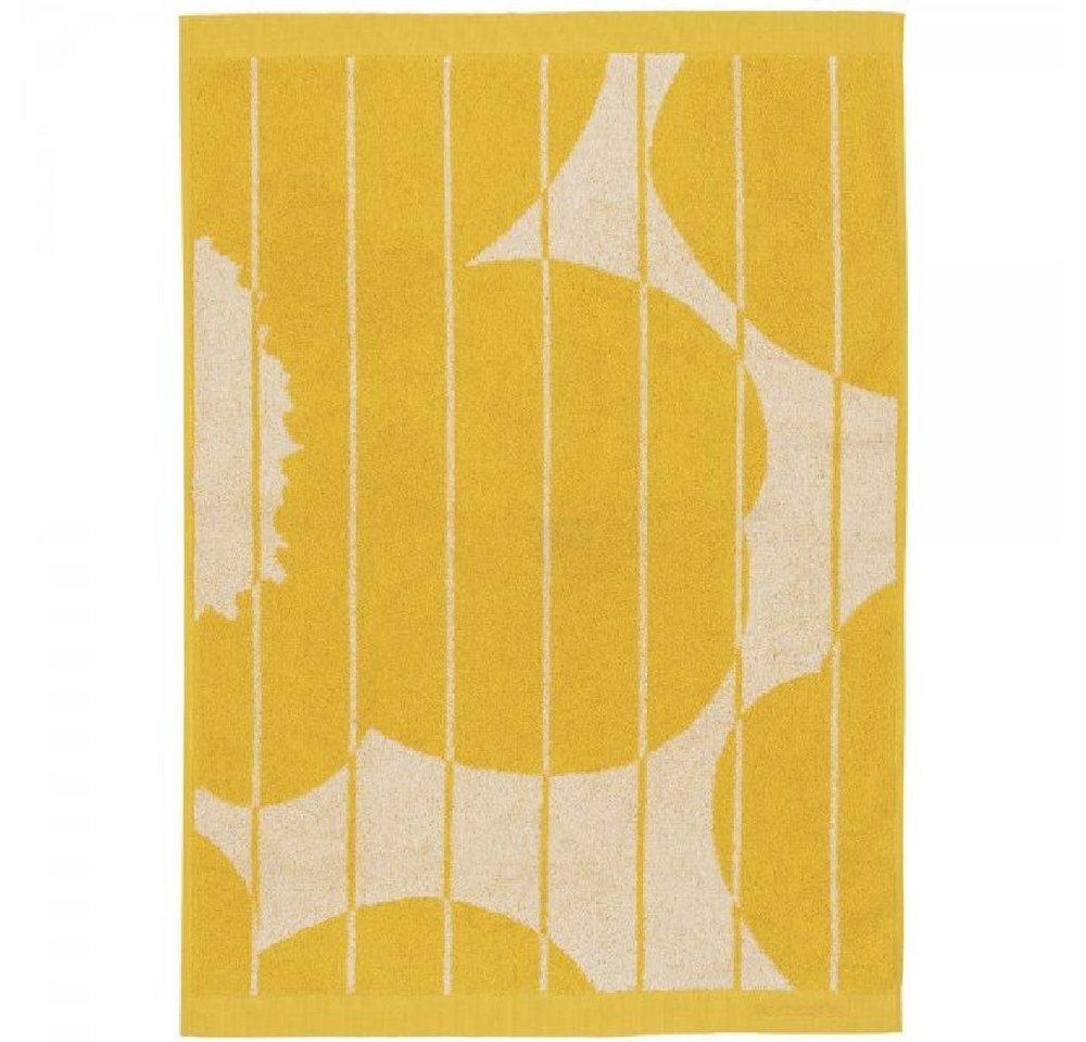 Marimekko Badetücher Handtuch Vesi Unikko Spring Yellow Ecru (50x70cm) von Marimekko
