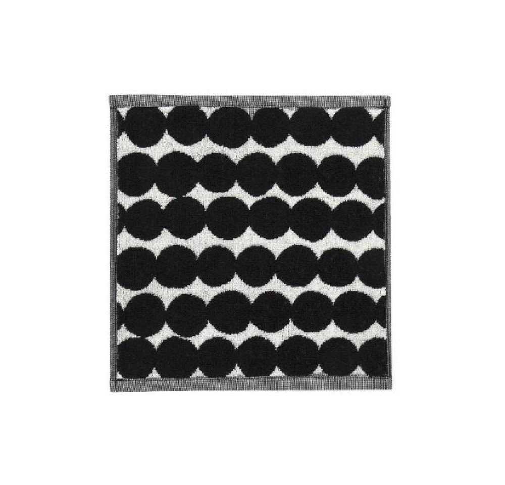 Marimekko Badetücher Mini-Handtuch Räsymatto Weiß-Schwarz (30x30cm) von Marimekko