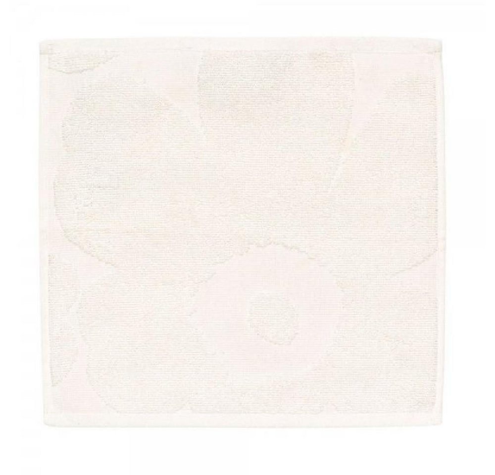 Marimekko Badetücher Mini-Handtuch Unikko Ivory (32x32cm) von Marimekko