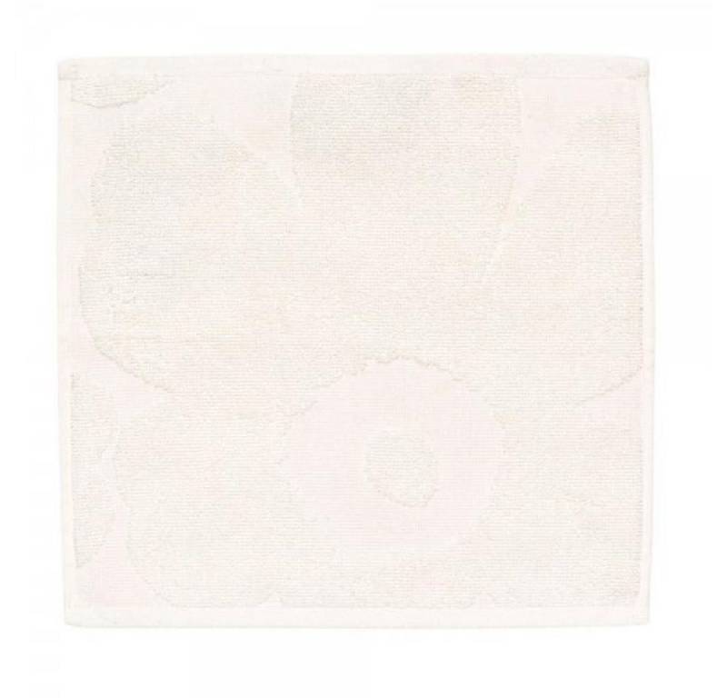 Marimekko Badetücher Mini-Handtuch Unikko Ivory (32x32cm) von Marimekko