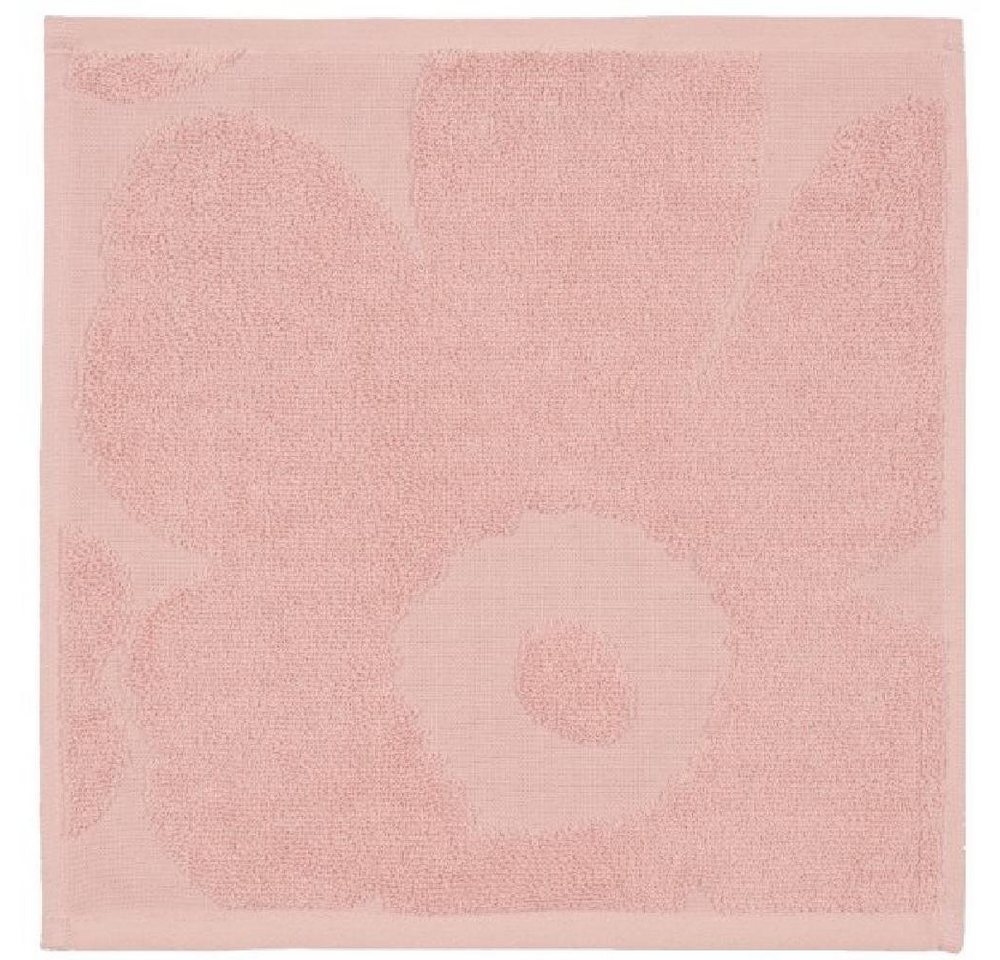 Marimekko Badetücher Mini-Handtuch Unikko Pink Powder (30x30cm) von Marimekko