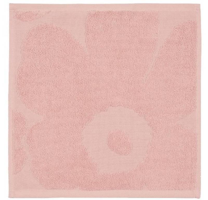Marimekko Badetücher Mini-Handtuch Unikko Pink Powder (30x30cm) von Marimekko