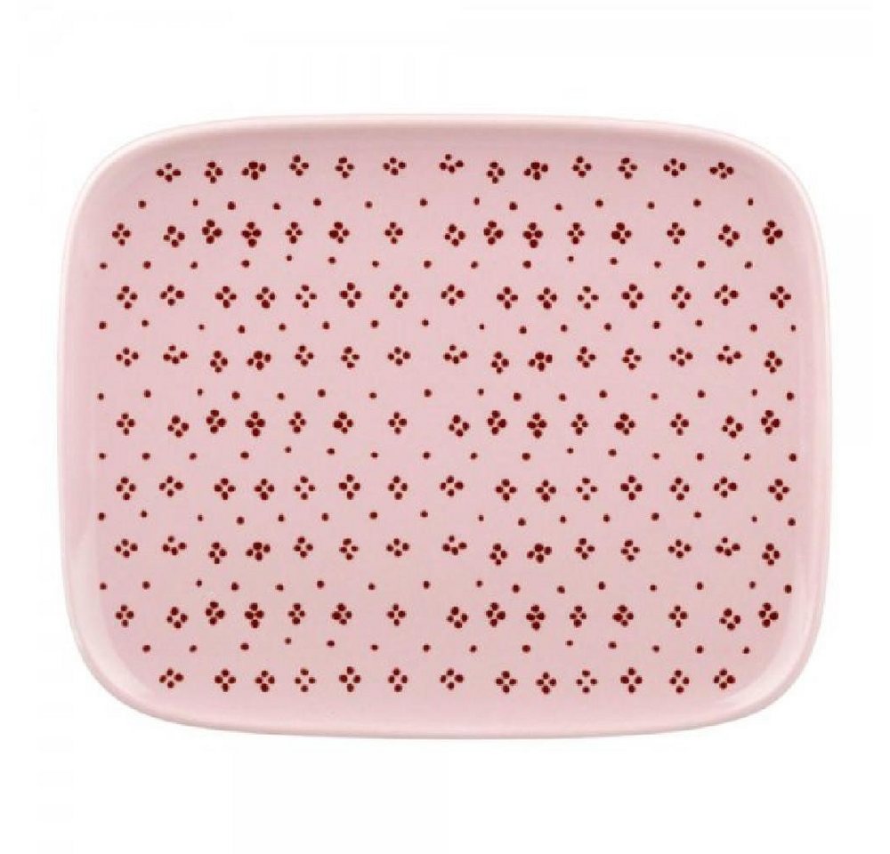 Marimekko Frühstücksteller Teller Oiva Muija Light Pink Chestnut (15x12cm) von Marimekko