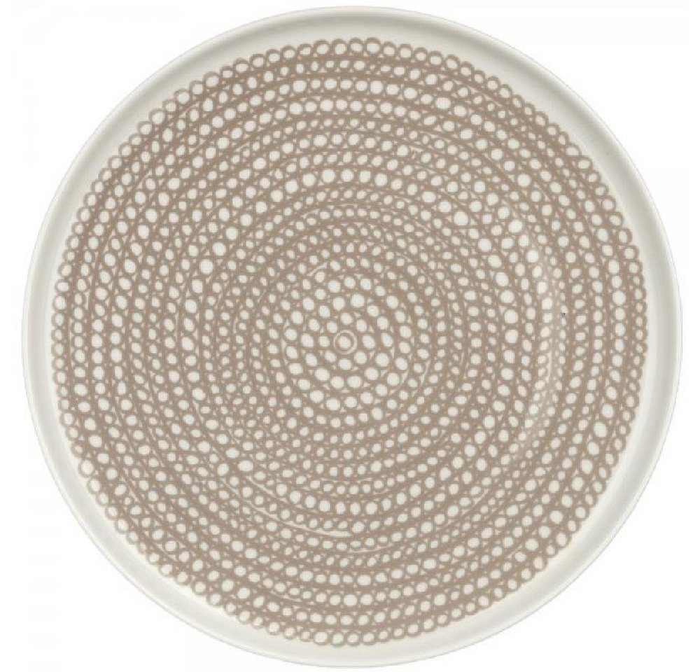 Marimekko Frühstücksteller Teller Oiva-Siirtolapuutarha White-Clay (20cm) von Marimekko