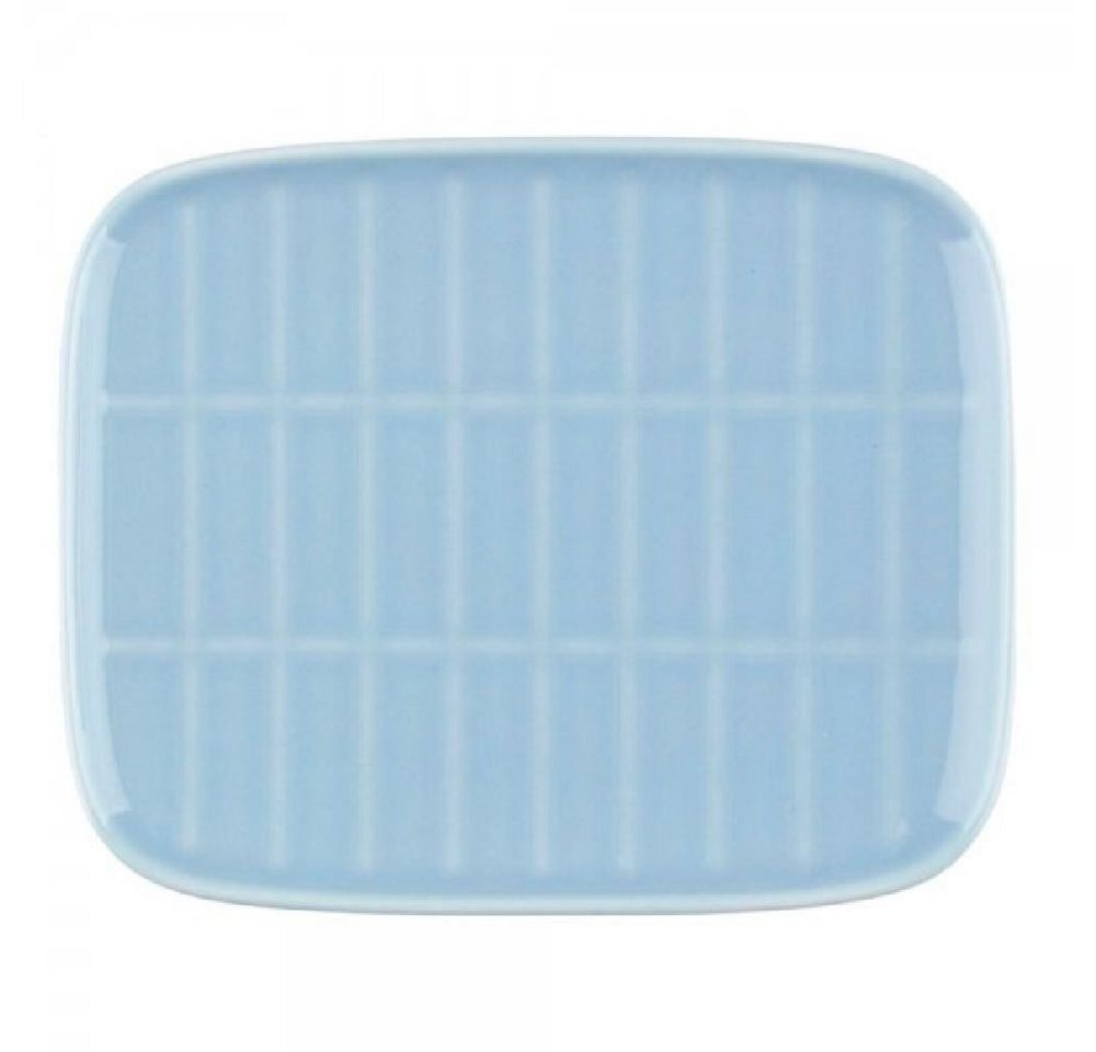 Marimekko Frühstücksteller Teller Oiva Tiiliskivi Light Blue New (15x12cm) von Marimekko