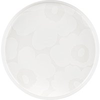 Marimekko - Marimekko - Oiva Unikko Teller Ø 20 cm, weiß / off-white von Marimekko