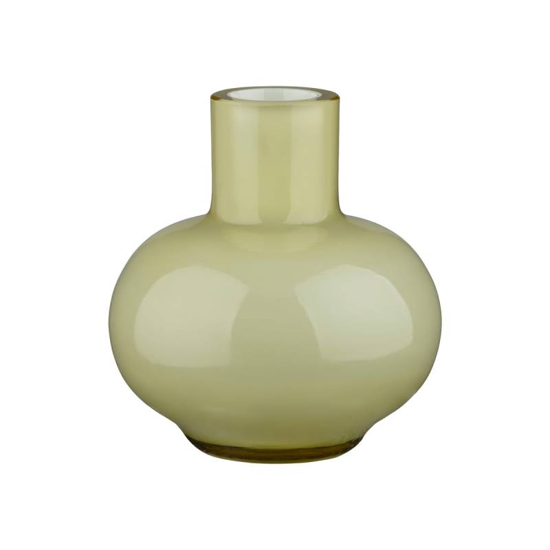 Marimekko Mini Vase Glas Dekovase Wohnzimmer Weiß Asparagus Siehe Text/Foto B-Ware von Marimekko