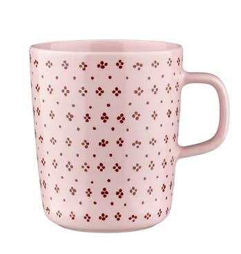 Marimekko Oiva/Muija Mug 2,5 dl, lt.pink, Chestnut von Marimekko