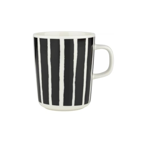 Marimekko Oiva/Piccolo Mug 2,5 dl - White, Black von Marimekko