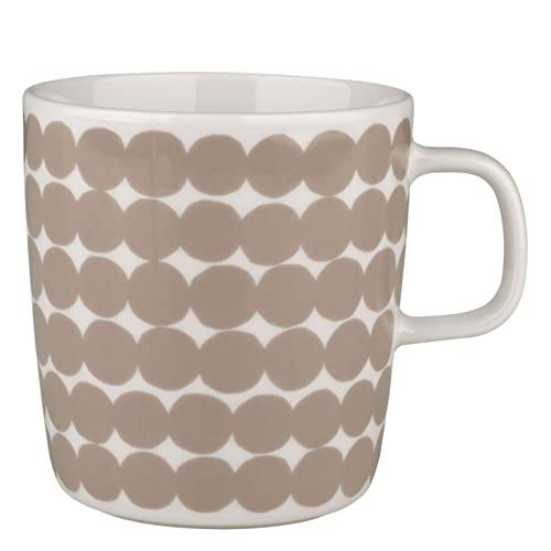 Marimekko Oiva Räsymatto Becher 0.4 Liter Beige von Marimekko