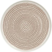 Marimekko - Oiva Siirtolapuutarha Teller Ø 20 cm, weiß / clay von Marimekko