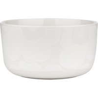 Marimekko - Oiva Unikko Schale, 500 ml, weiß / off-white von Marimekko