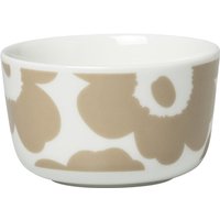 Marimekko - Oiva Unikko Schale 250 ml, weiß / beige von Marimekko