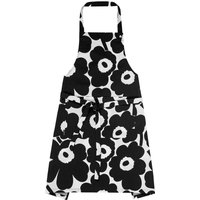 Marimekko - Pieni Unikko Schürze, weiß / schwarz von Marimekko