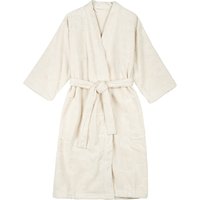 Marimekko - Pienni Unikko Bademantel XL, ivory von Marimekko