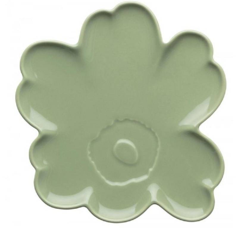 Marimekko Servierplatte Servierplatte Unikko Blumenförmige Sage (20 cm) von Marimekko