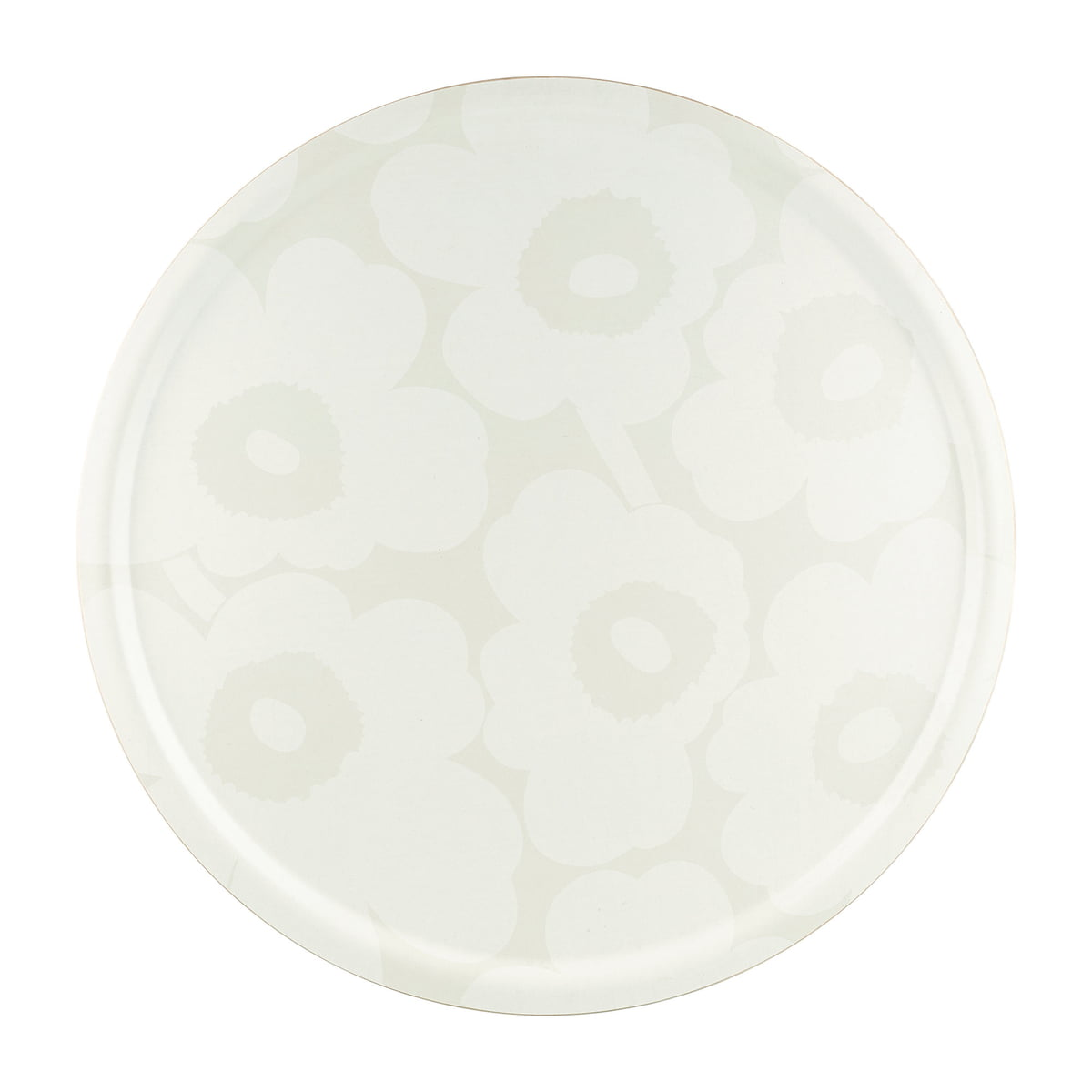 Marimekko Serviertablett Tablett Unikko Mohnmotiv Weiß 65 Cm Siehe Text/Foto B-Ware Marimekko Serviertablett Tablett Unikko Mohnmotiv Weiß 65 Cm Siehe Text/Foto B-Ware von Marimekko
