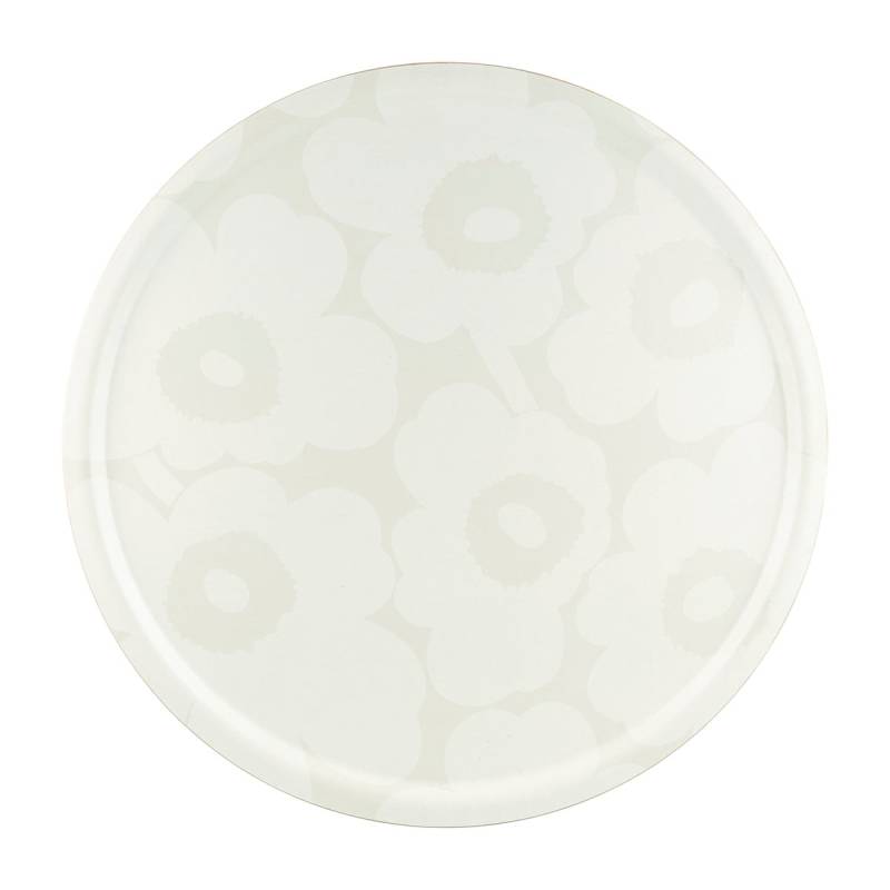 Marimekko Serviertablett Tablett Unikko Mohnmotiv Weiß 65 Cm Siehe Text/Foto B-Ware von Marimekko