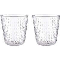 Marimekko - Syksy Glas, 360 ml, klar (2er-Set) von Marimekko