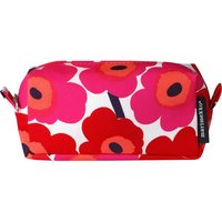 Marimekko - Tiise Mini Unikko Kosmetiktasche, rot / weiß von Marimekko