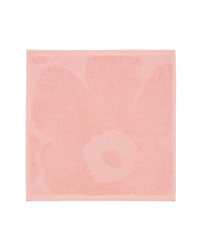 Marimekko Unikko Mini Towel 30 x 30 cm - pink, Powder von Marimekko