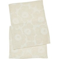 Marimekko - Unikko Tischläufer, 150 x 47 cm, beige / weiß von Marimekko