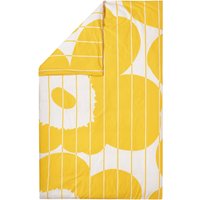 Marimekko - Vesi Unikko Deckenbezug, 150 x 210, spring yellow / ecru von Marimekko